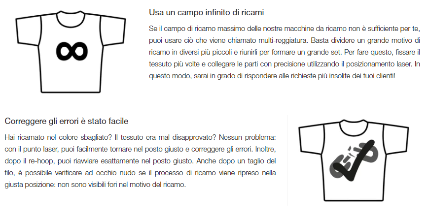 Laser di posizionamento
